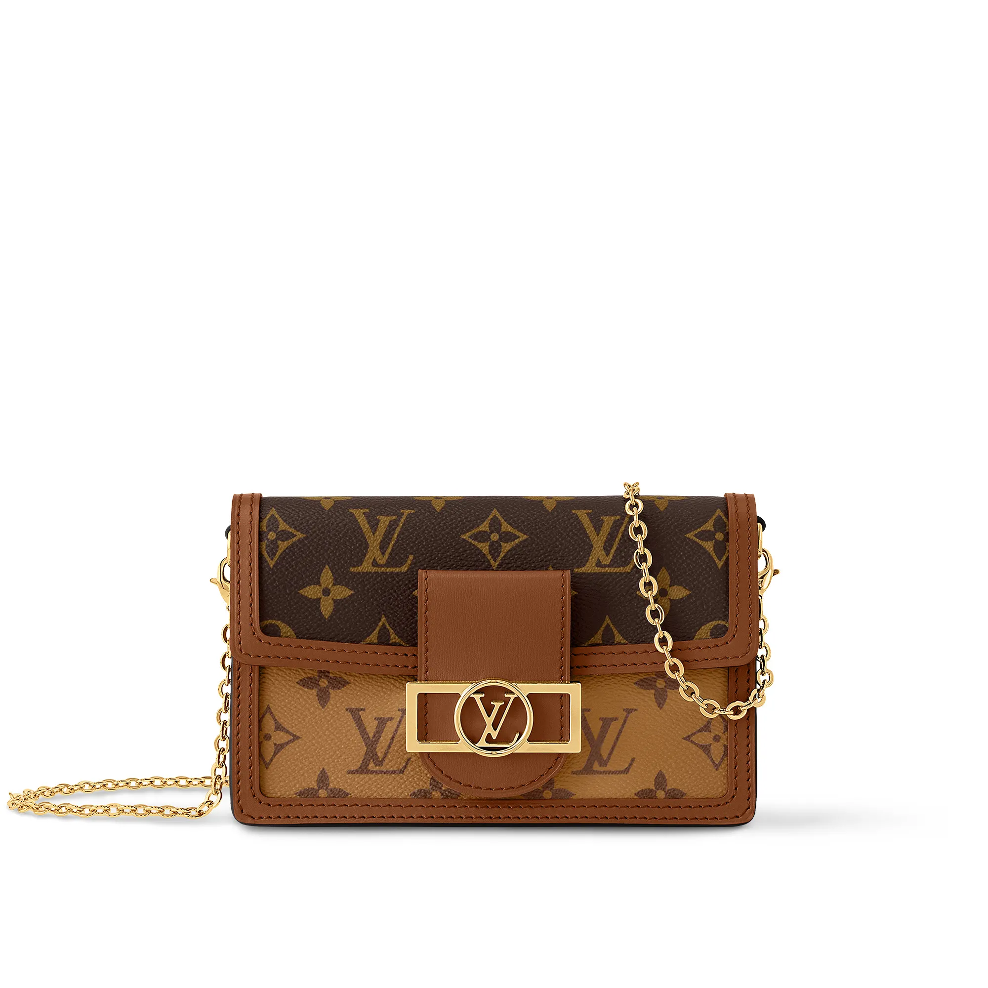 Louis Vuitton Dauphine Chain Wallet M68746