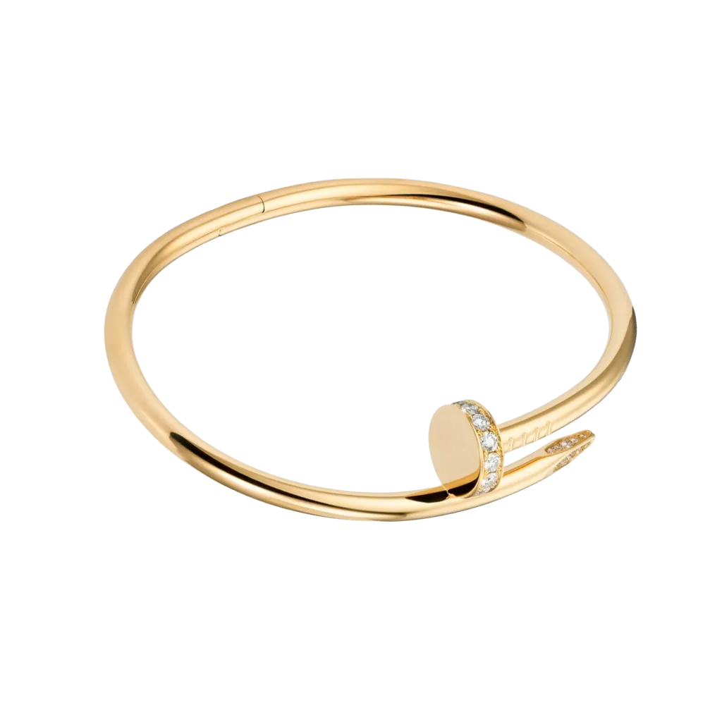 Cartier Juste un Clou bracelet, classic model, diamonds B6048617