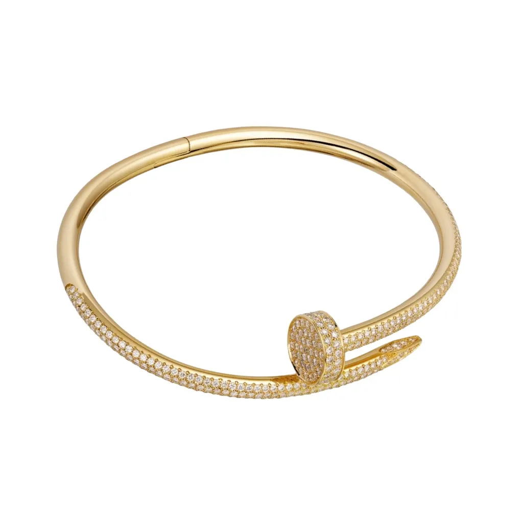 Cartier Juste un Clou bracelet, classic model, diamonds N6709817