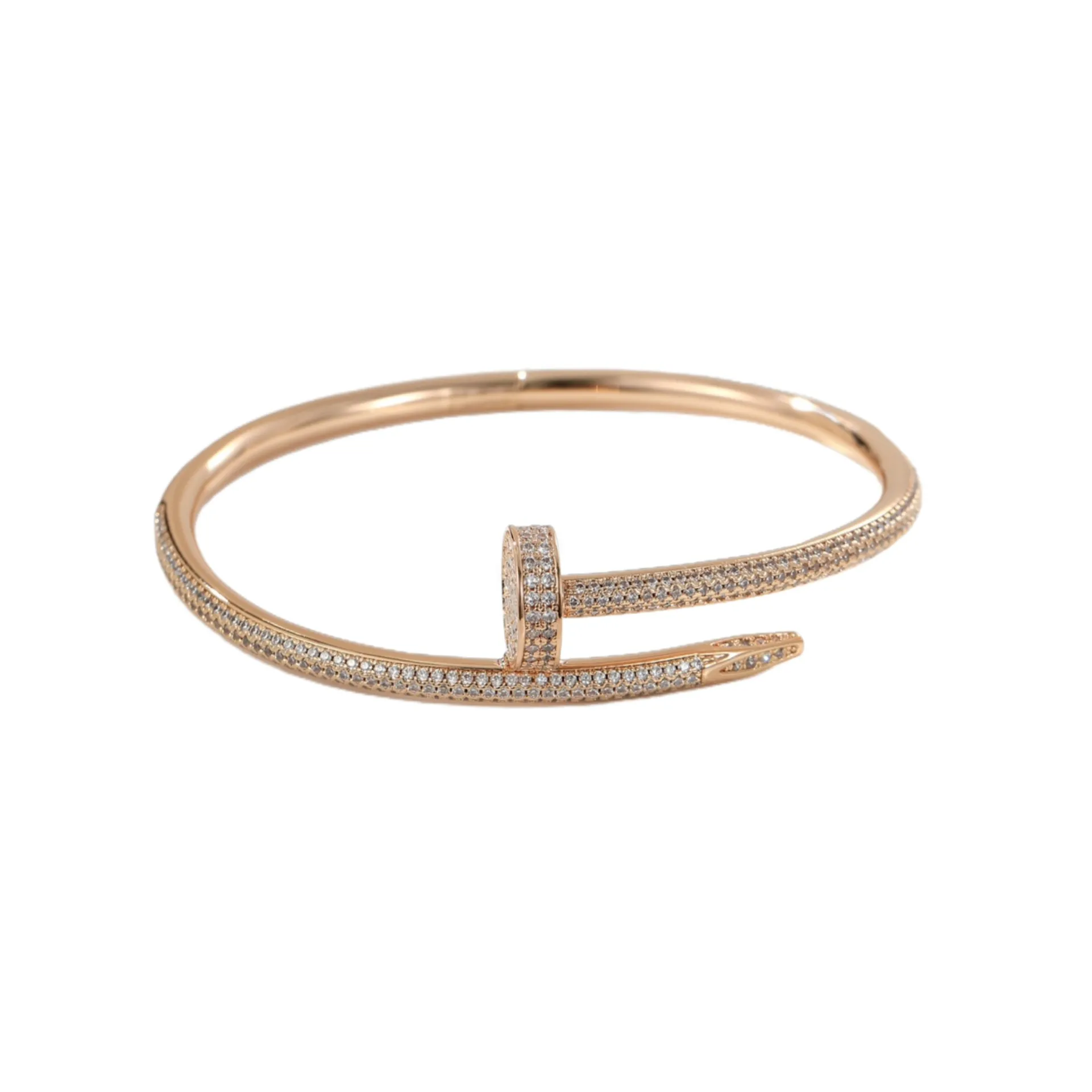 Cartier Juste un Clou bracelet, classic model, semi-paved N6702117