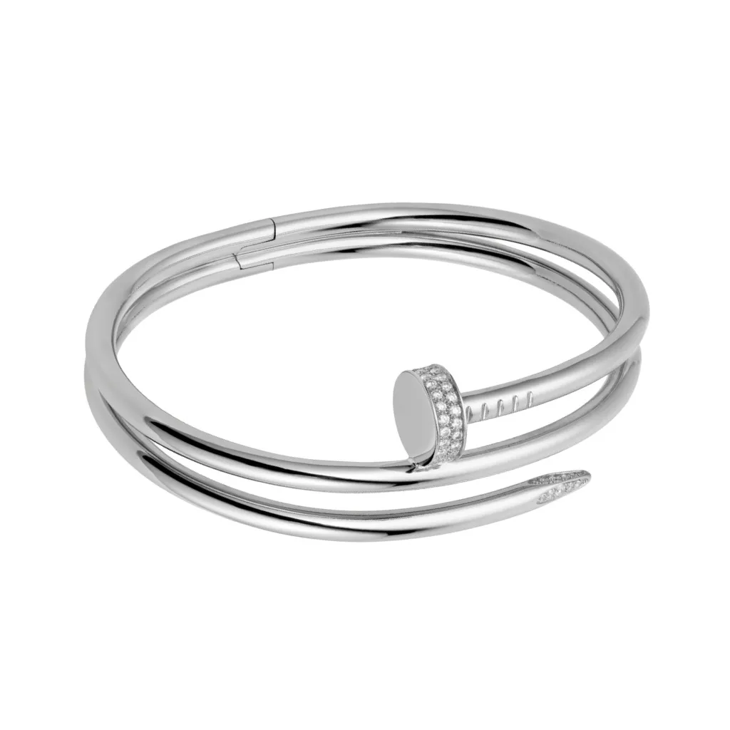 Cartier Juste un Clou bracelet, double, diamonds N6708517