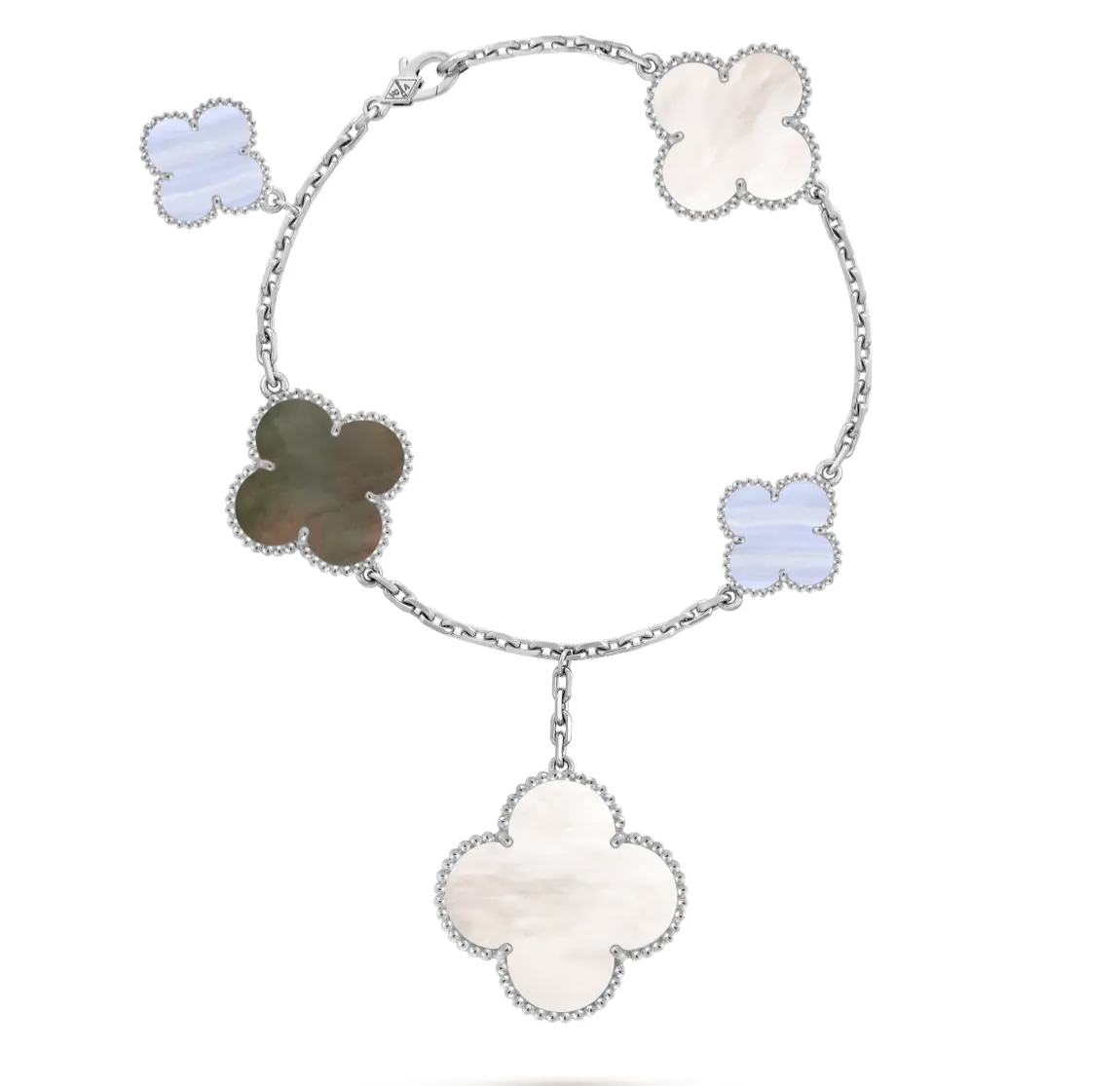 Van Cleef & Arpels Magic Alhambra bracelet, 5 motifs VCARL62400