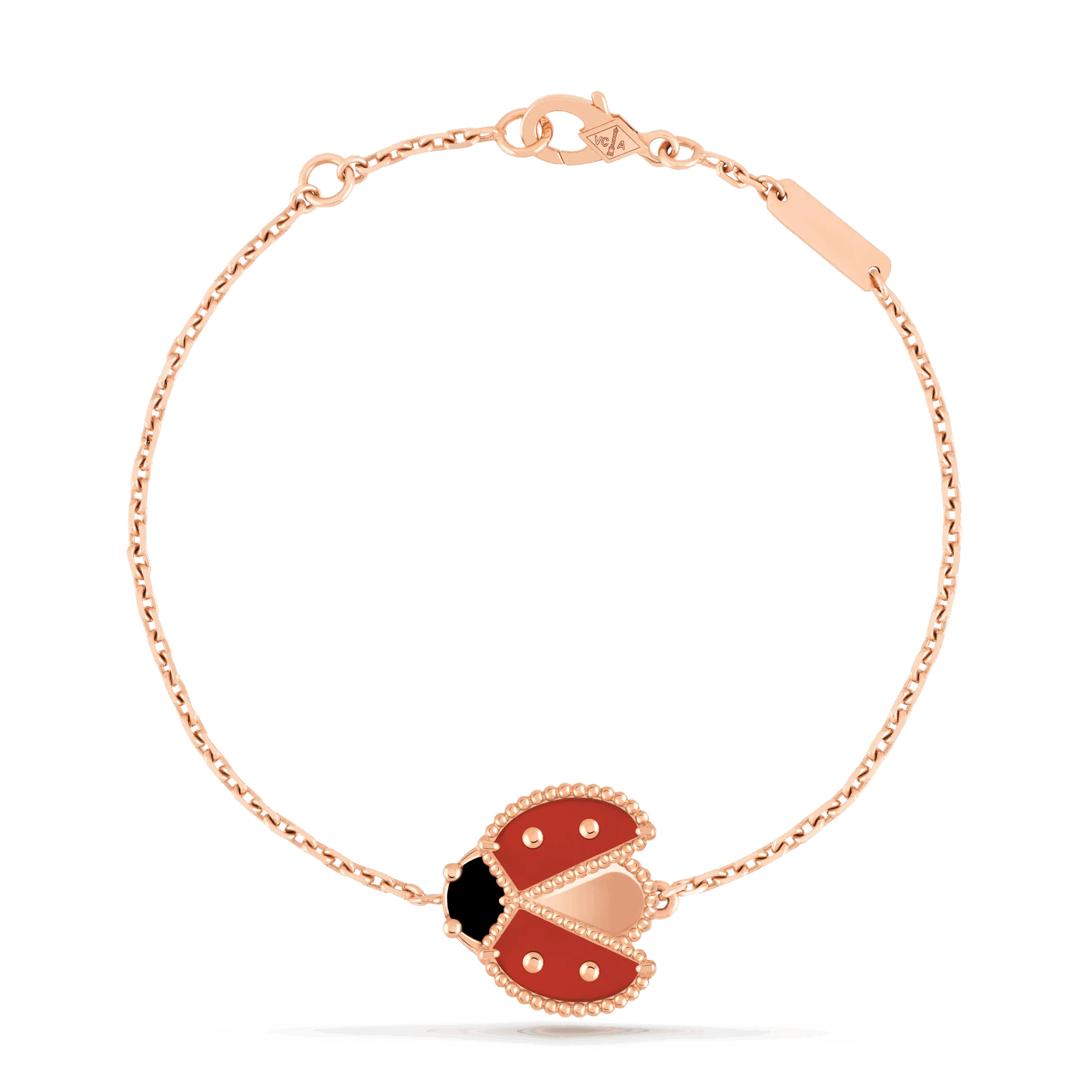 Van Cleef & Arpels Lucky Spring bracelet, open wings ladybug VCARP7R100