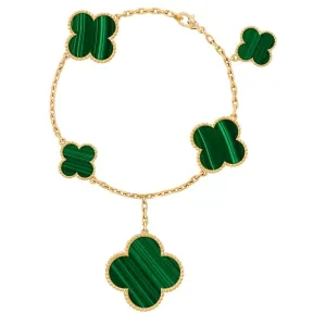 Van Cleef & Arpels Magic Alhambra bracelet, 5 motifs VCARO3AU00