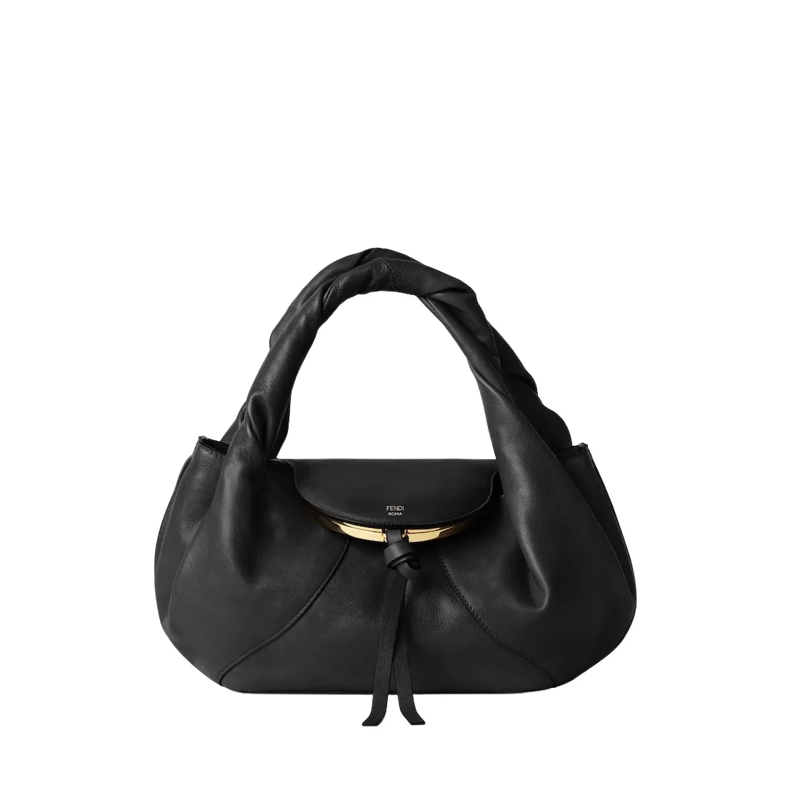 Fendi Spy Small Black leather bag 8BR838