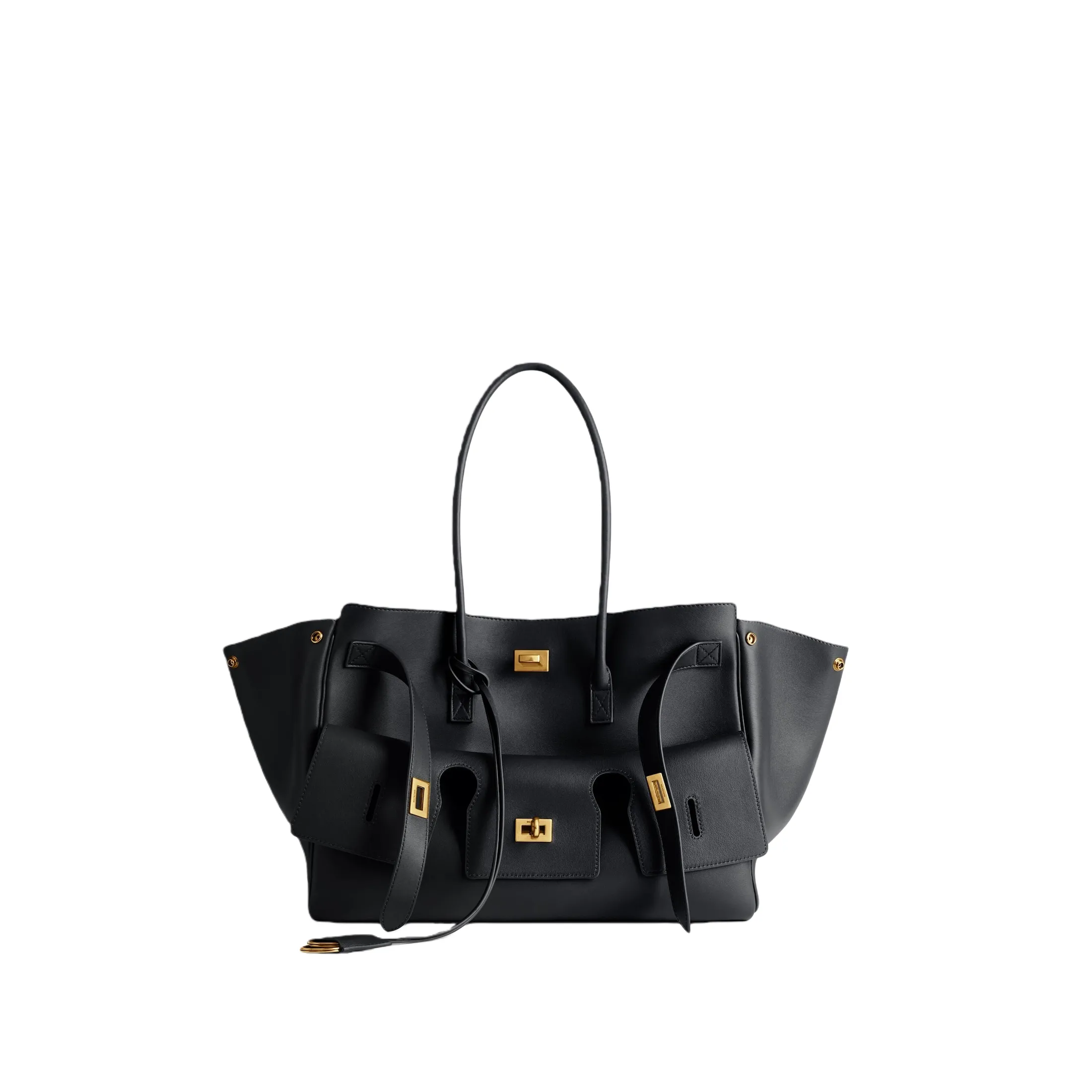 Balenciaga Women's Bel Air Carry All Bag Medium in Black 805481