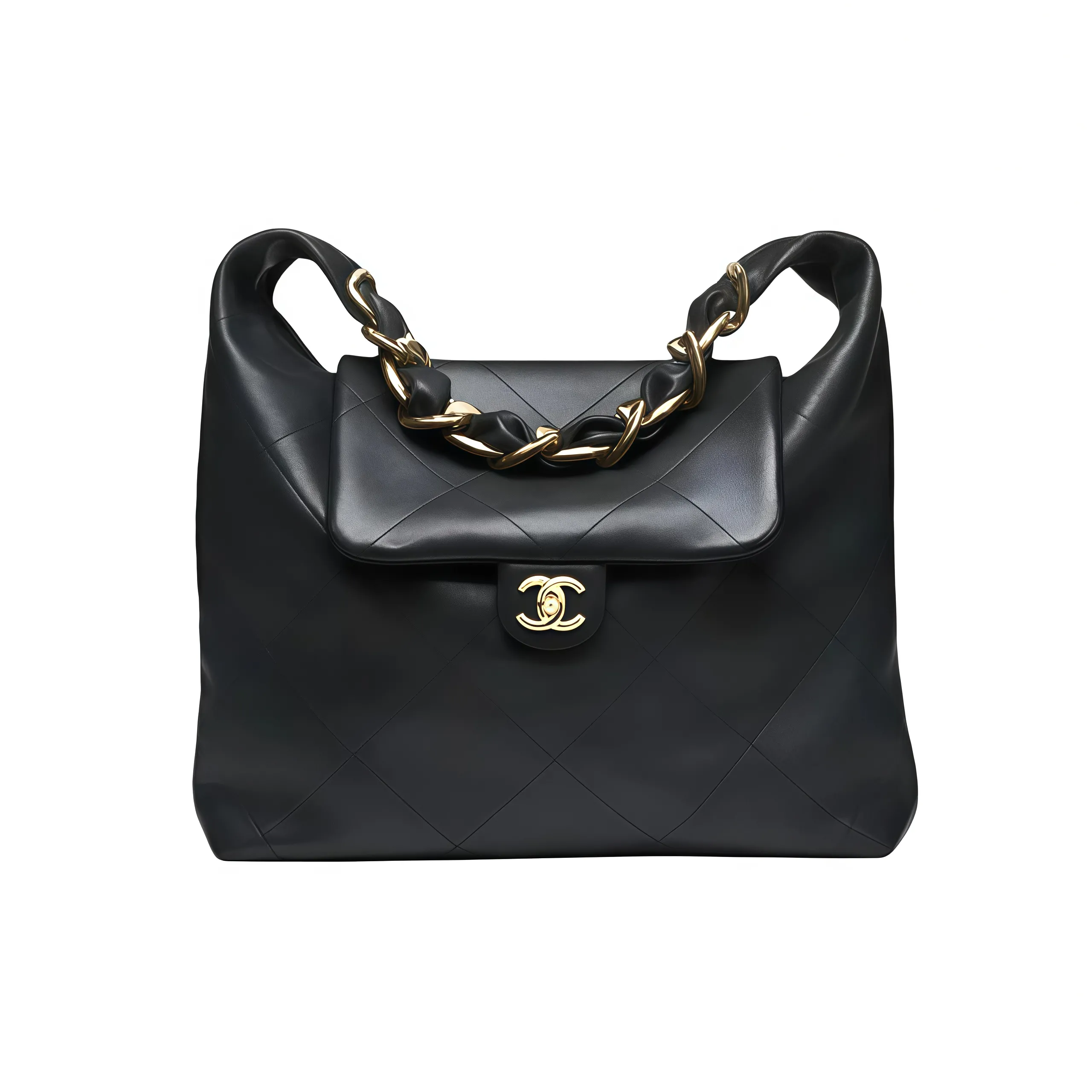 CHANEL Maxi Hobo Bag AS5838