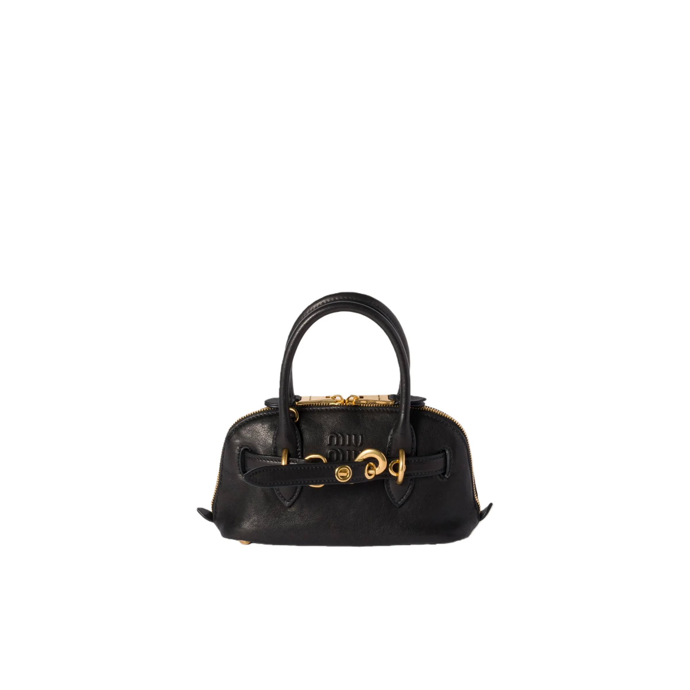MiuMiu Aventure mini nappa leather bag 5BP090