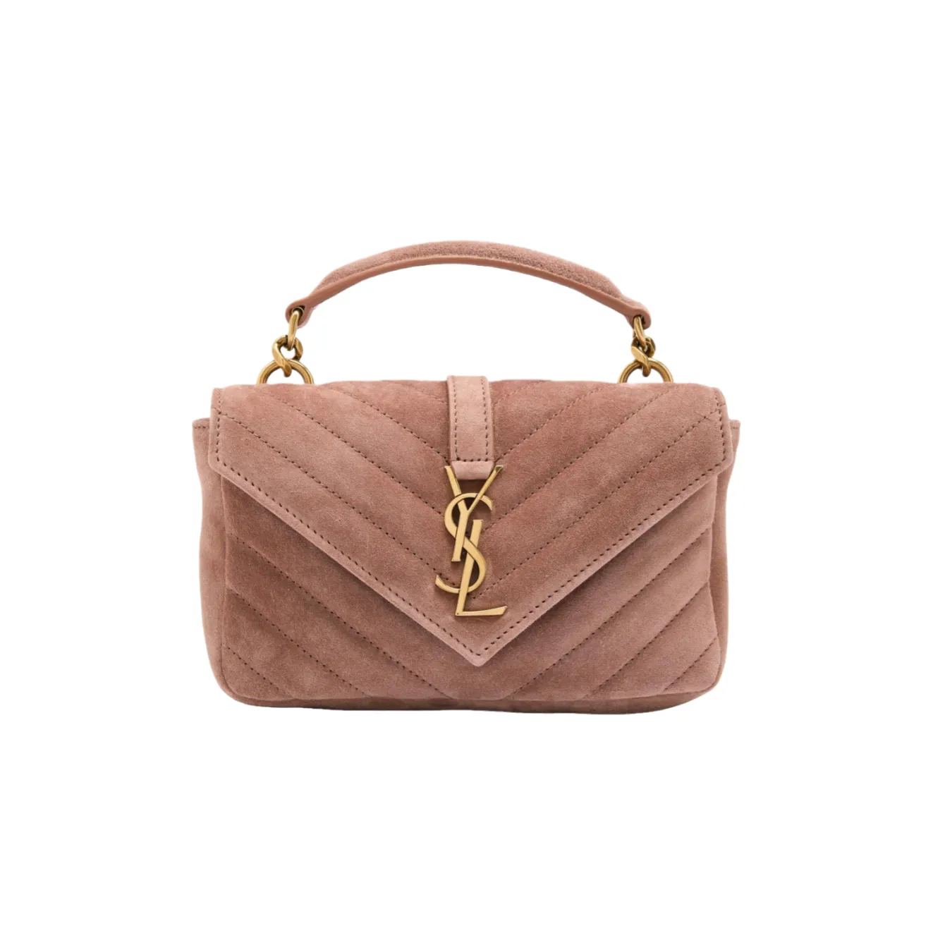 YSL college mini suede cross-body bag 779430