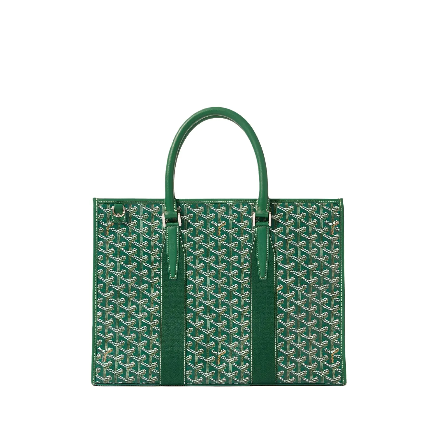 Goyard Morvan Document Case In Green MORDOCPMLTY09CL09P