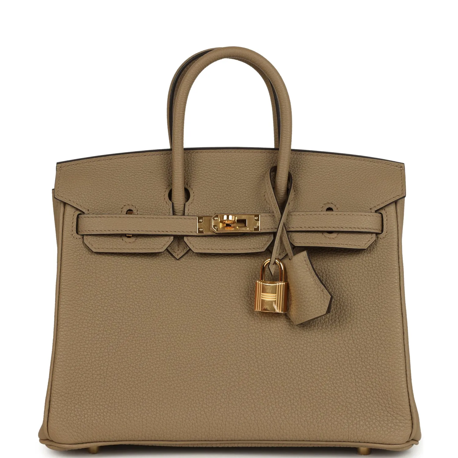 Hermès Birkin 25 Beige Marfa Togo Gold Hardware