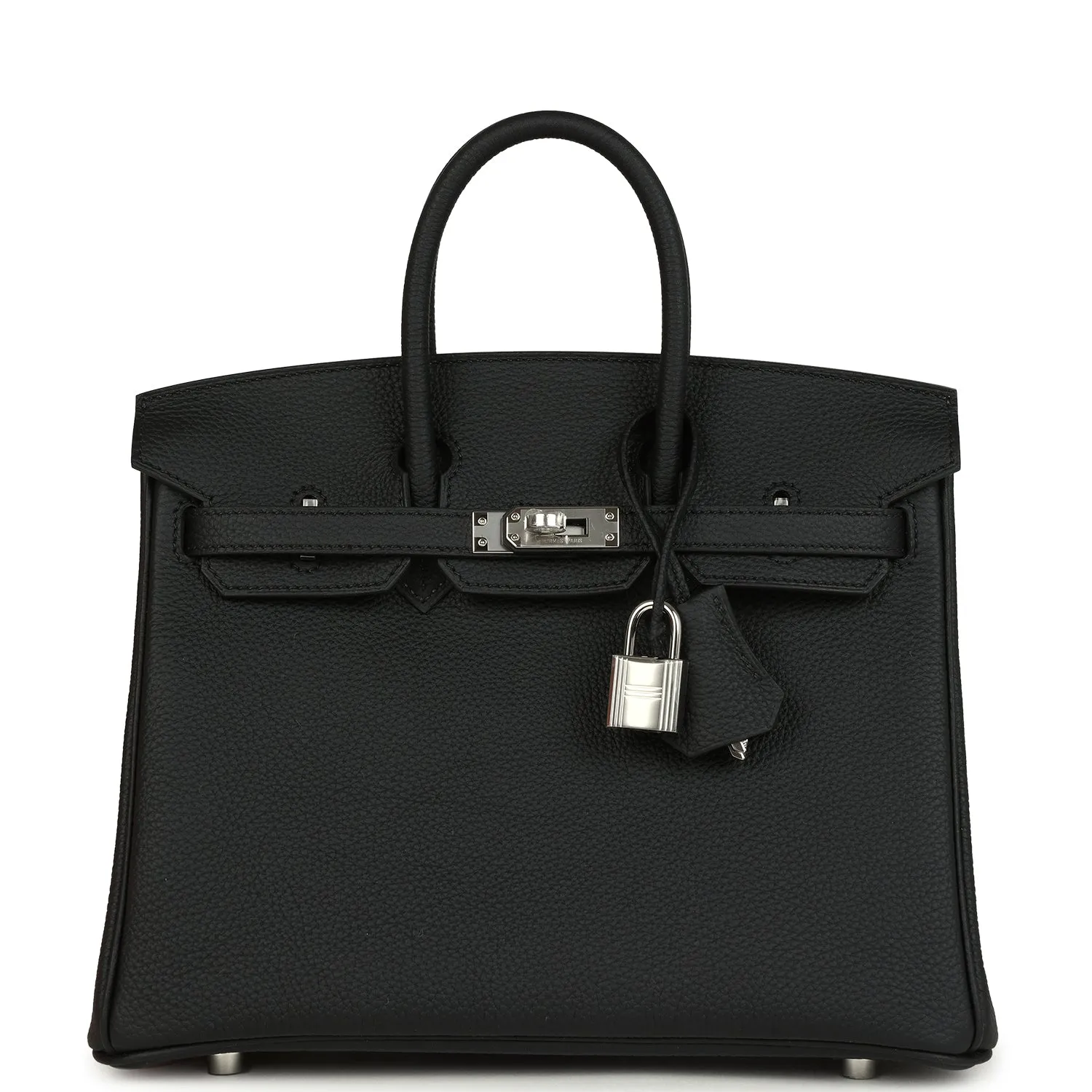 Hermès Birkin 25 Black Togo Palladium Hardware