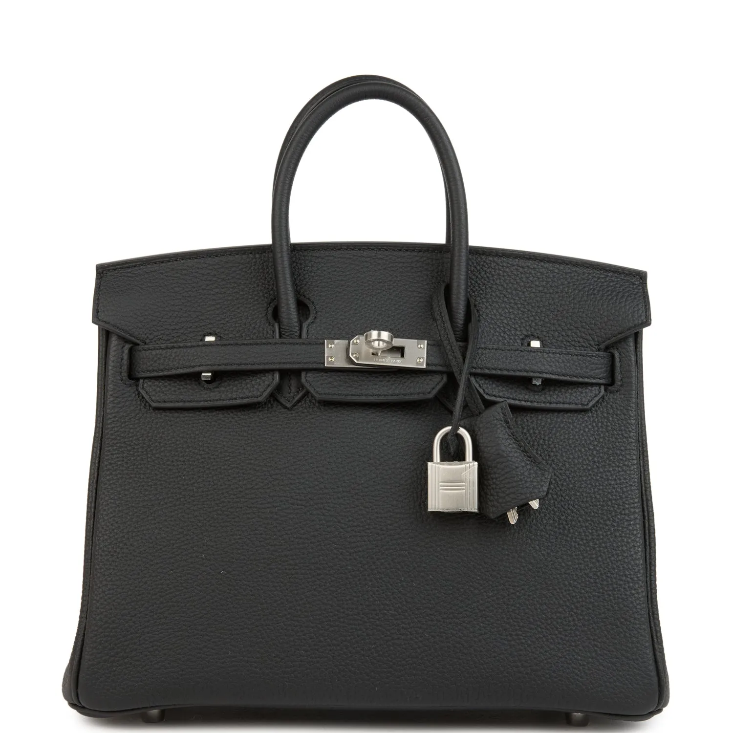 Hermès Birkin 25 Black Togo Brushed Palladium Hardware