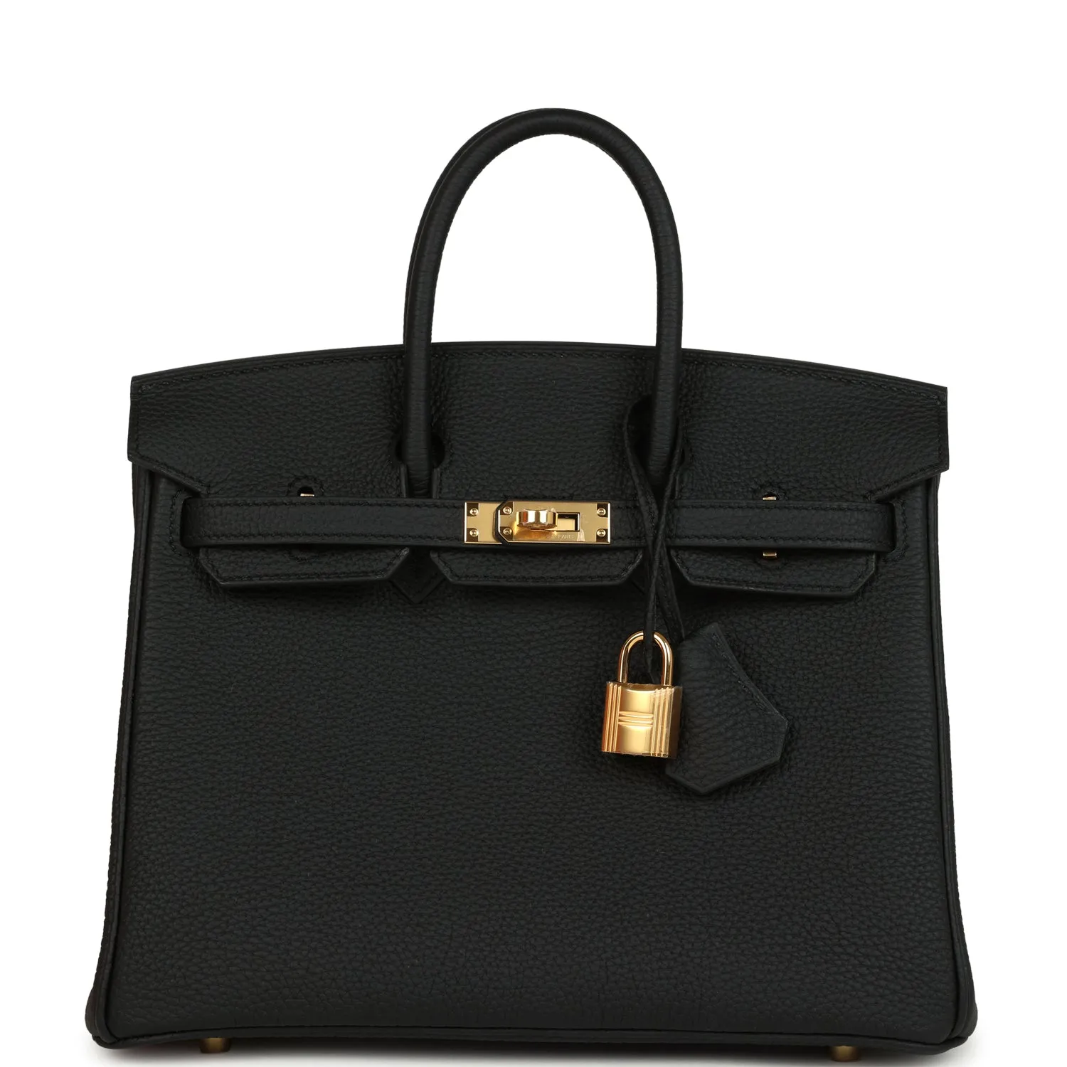 Hermès Birkin 25 Black Togo Gold Hardware