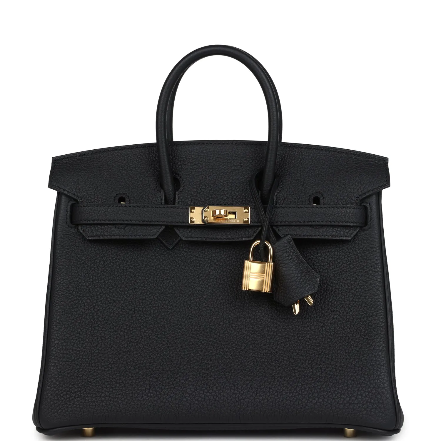 Hermès Birkin 25 Black Togo Gold Hardware