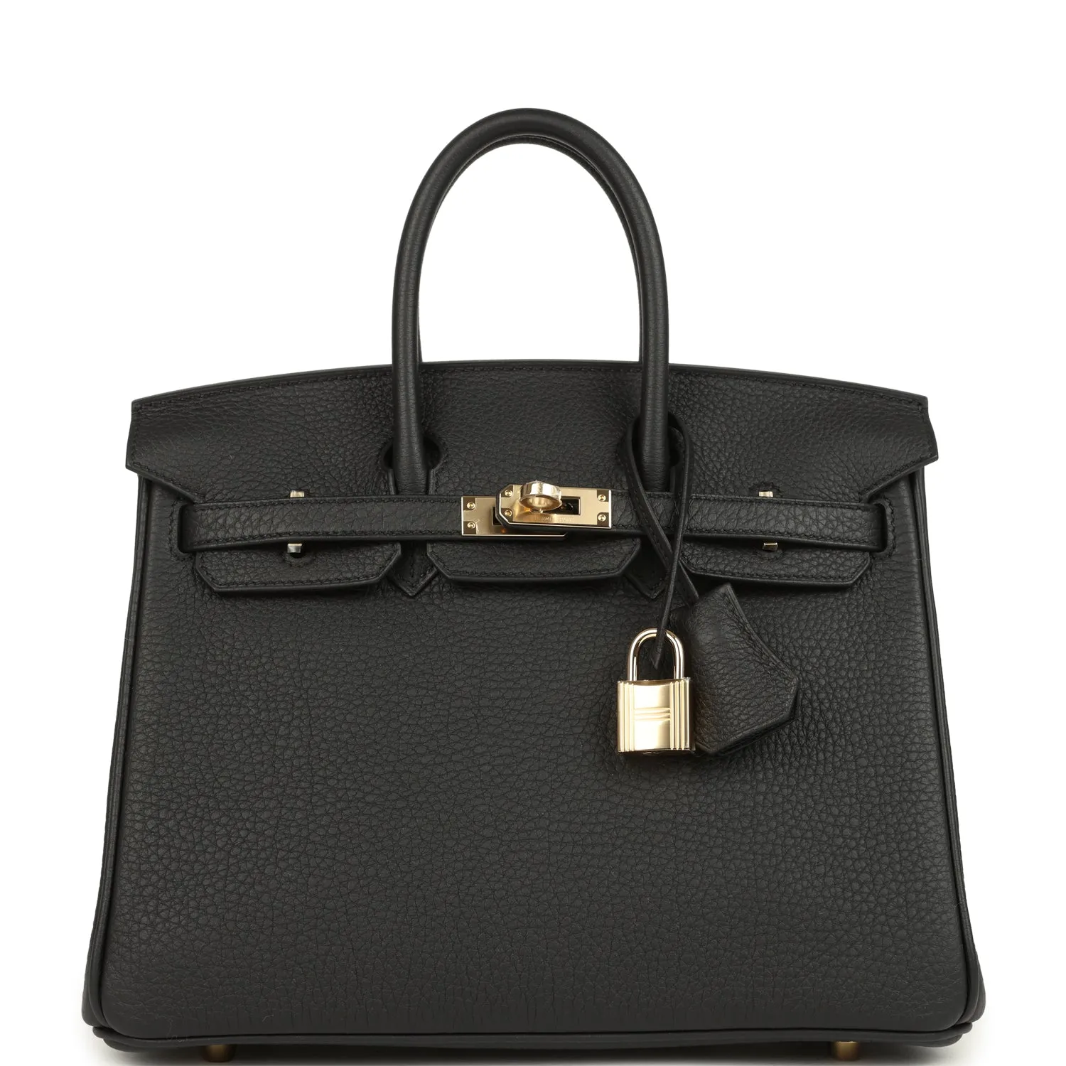 Hermès Birkin 25 Black Togo Permabrass Hardware