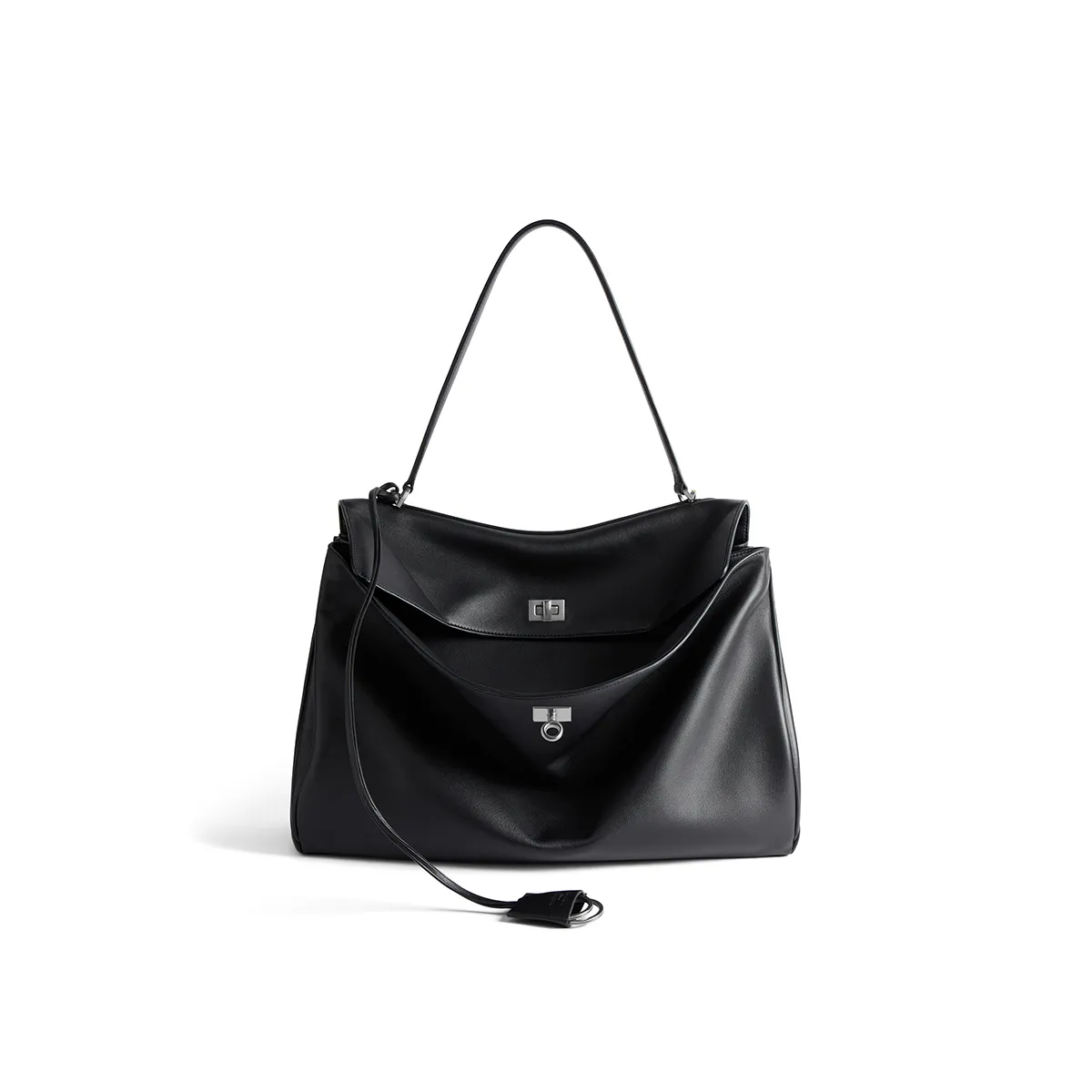Balenciaga Women's Rodeo Handbag Large in Black 789744