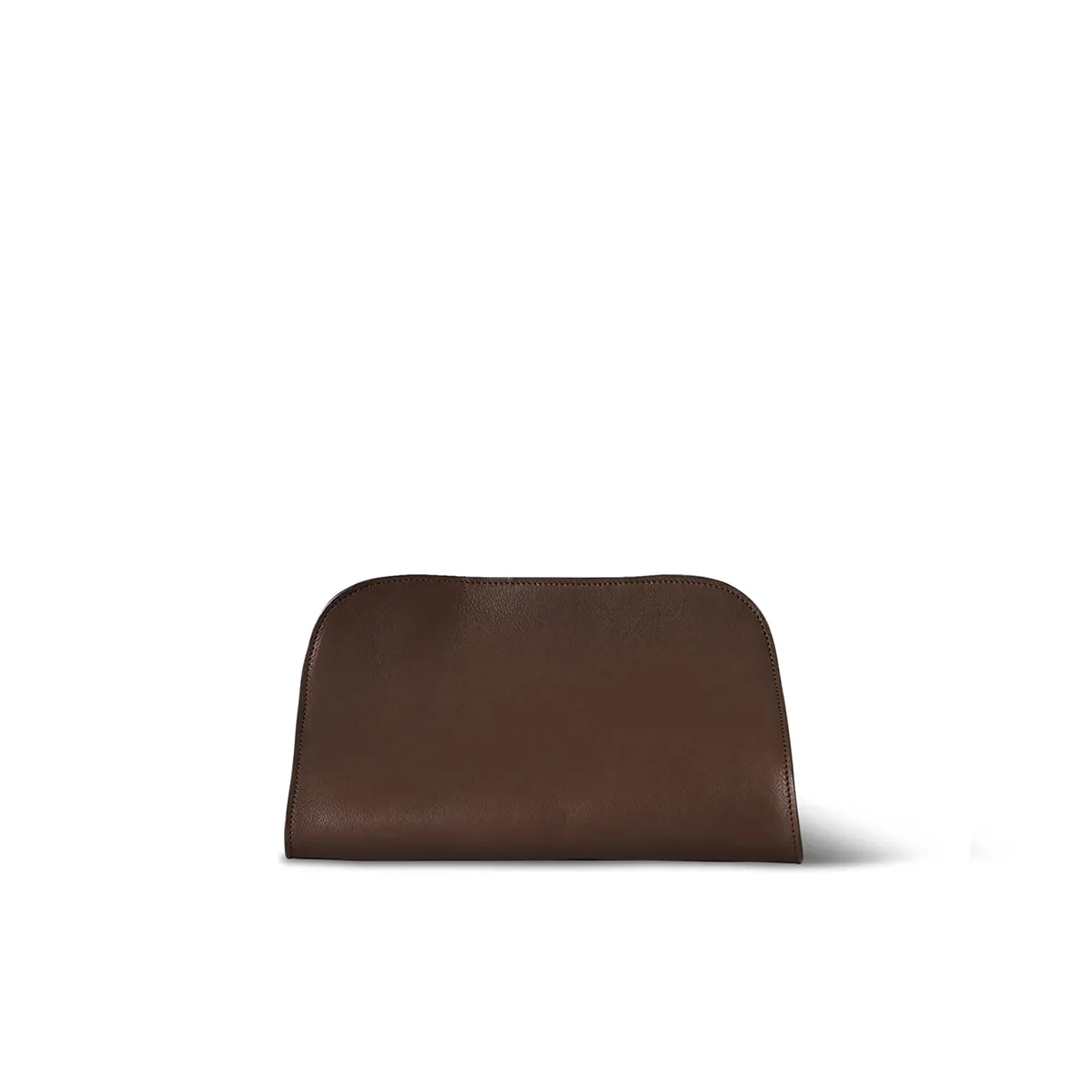 The Row Peggy Clutch in Leather W1774L72DEOS