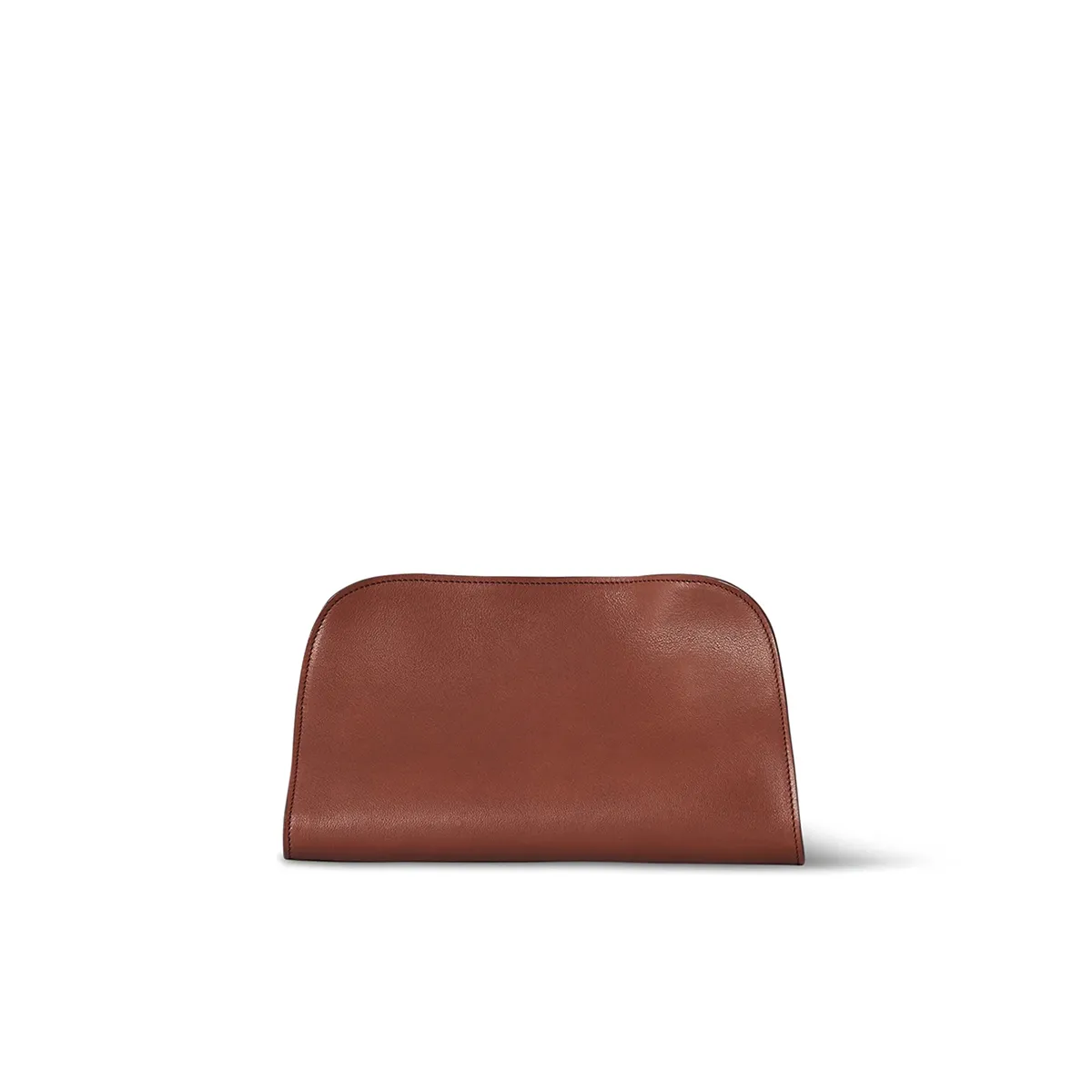 The Row Peggy Clutch in Leather W1774L72NBAS