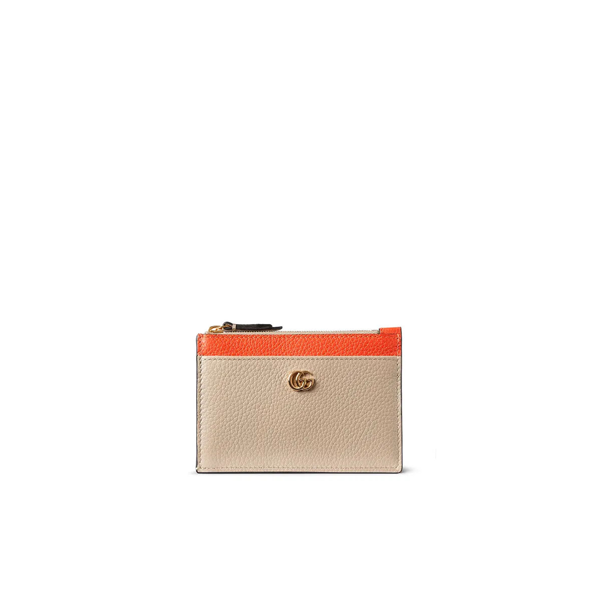 Gucci Bi-Color Gg Marmont Zip Key Pouch 837966