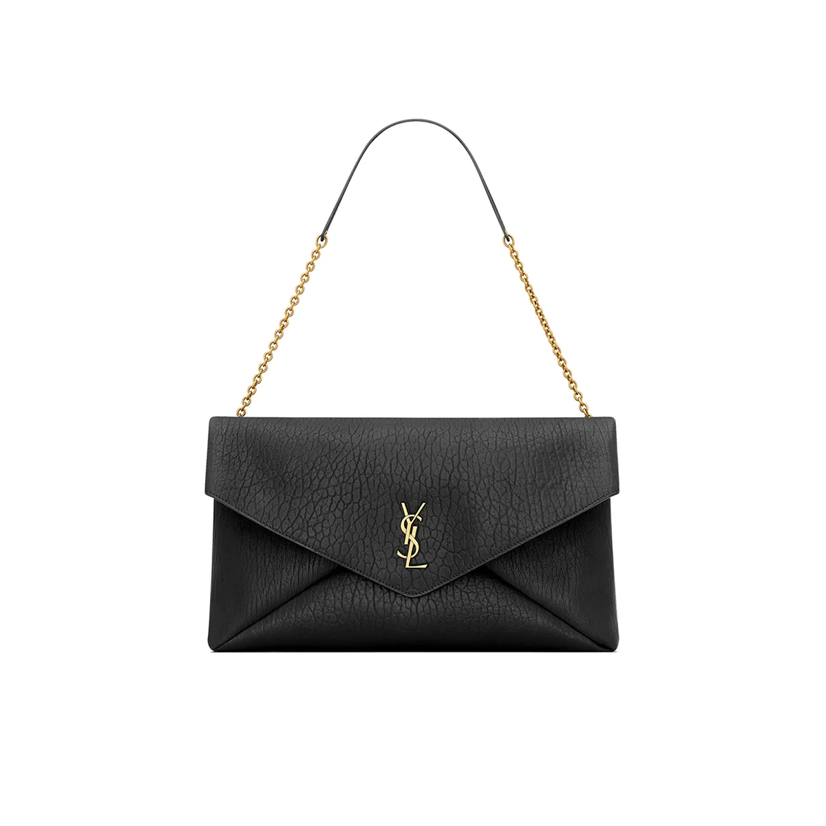 YSL Cassandre XXL Envelope Pouch On Chain In Lambskin 841702